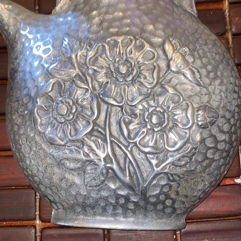 Vintage Homco Teapot 1972 wall decor kitchen decor for wall vintage art - Picture 4 of 4